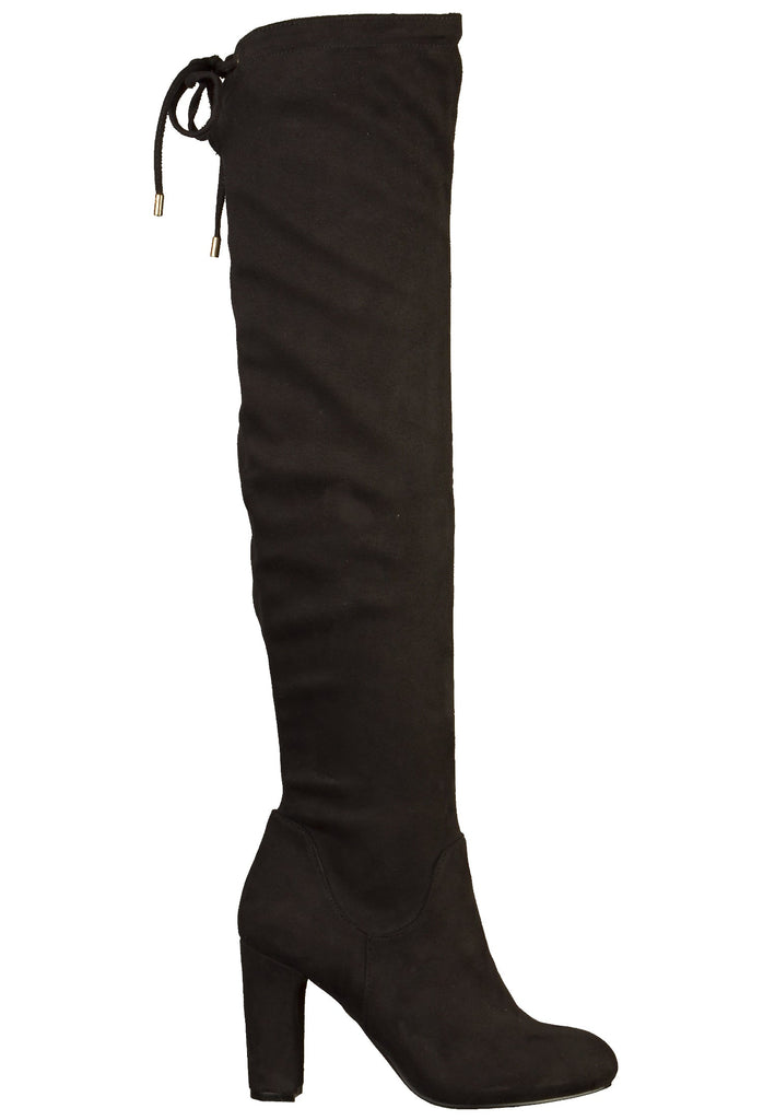 Buffalo Stiefel Textil Schwarz