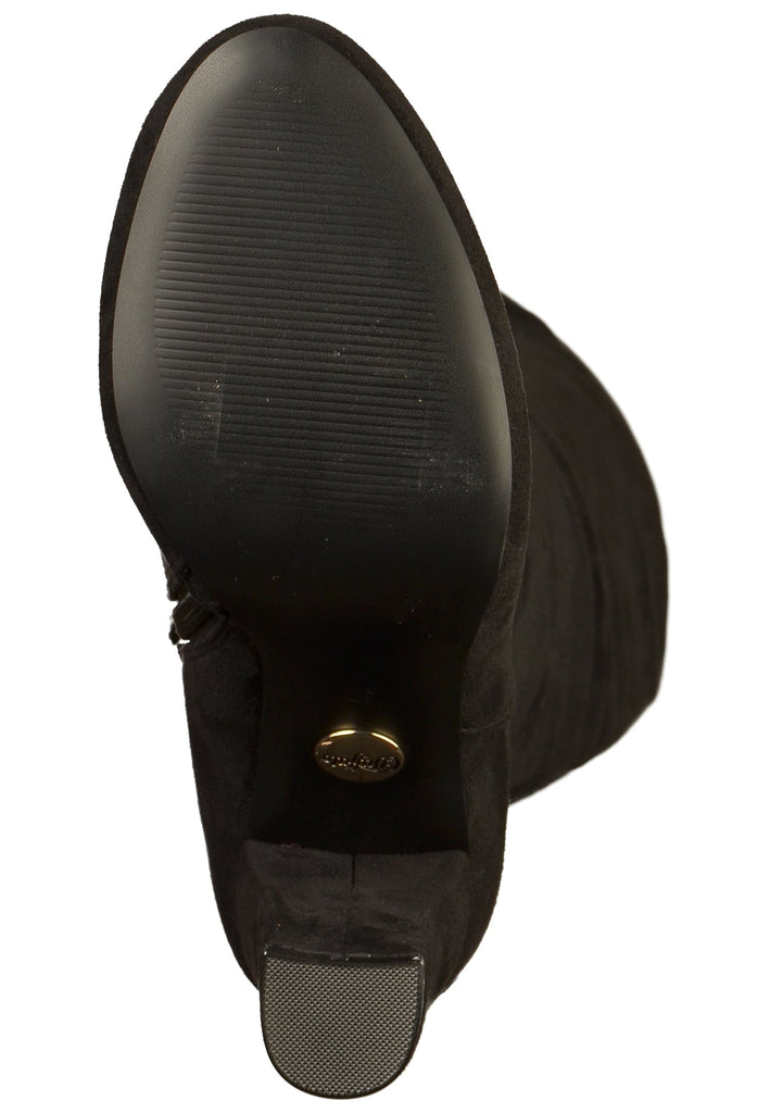 Buffalo Stiefel Textil Schwarz
