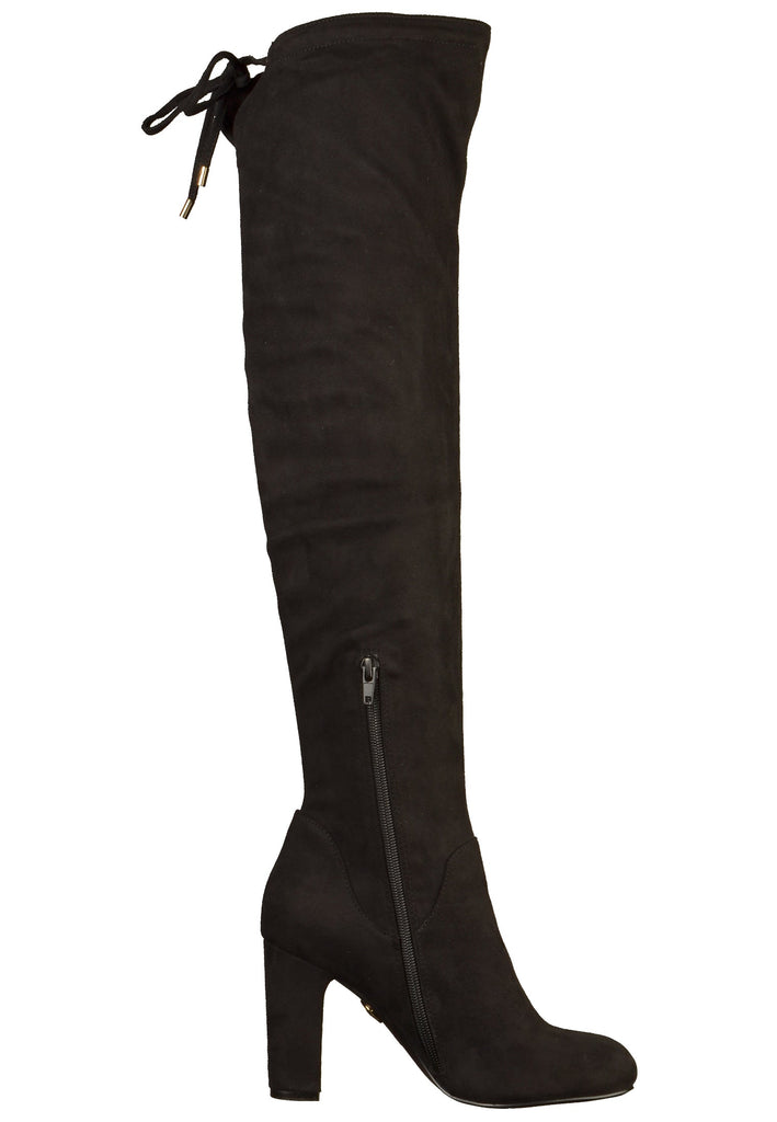 Buffalo Stiefel Textil Schwarz