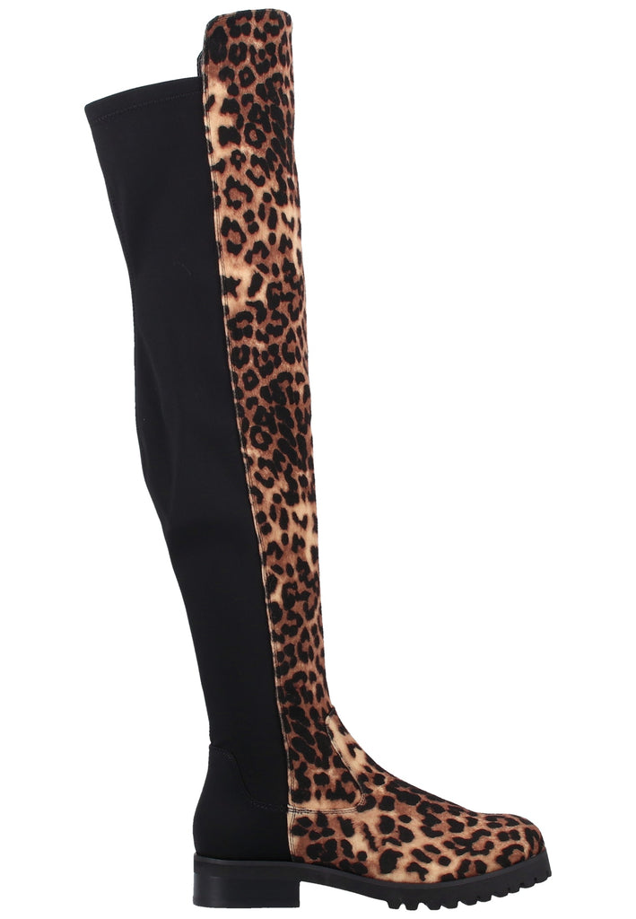 Buffalo Stiefel Veloursleder/Textil Braun