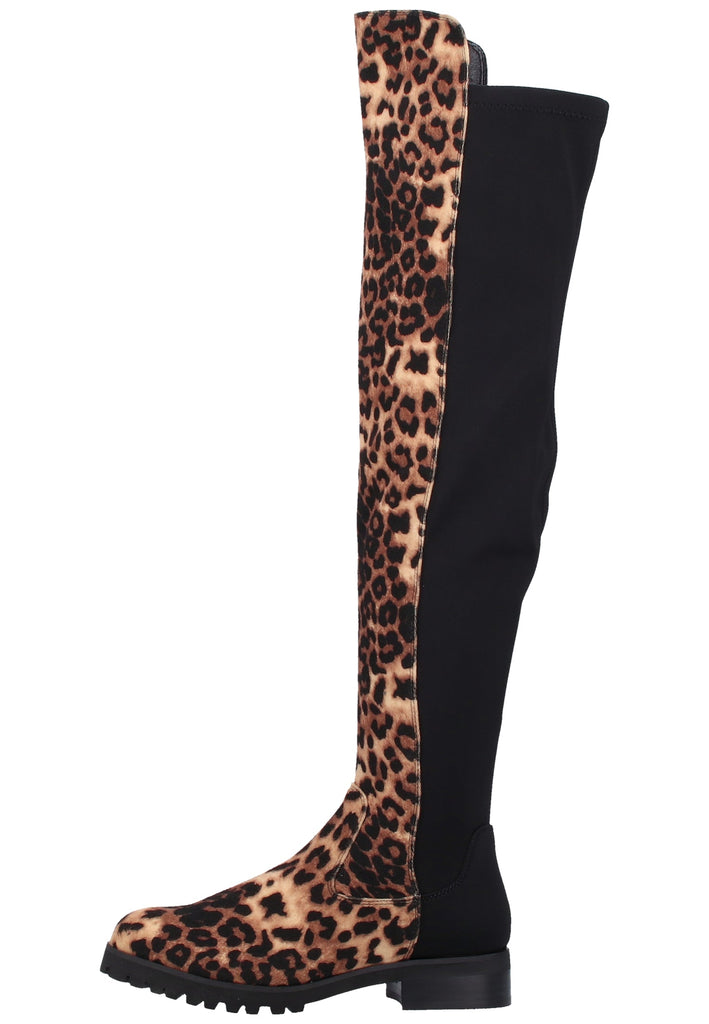 Buffalo Stiefel Veloursleder/Textil Braun