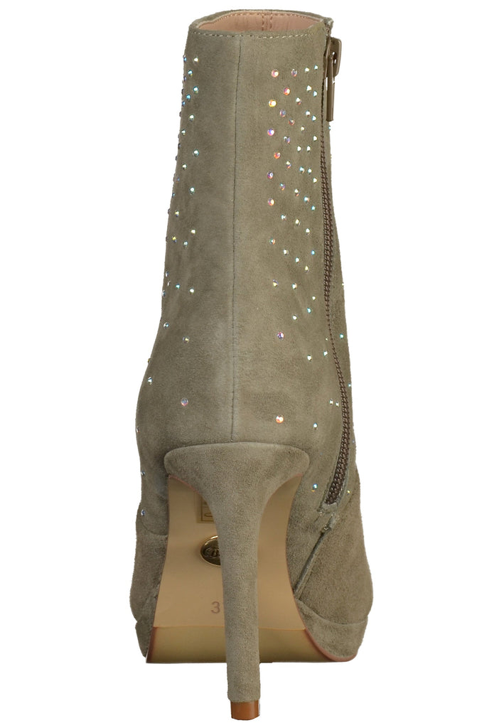 Buffalo Stiefelette Leder Grau