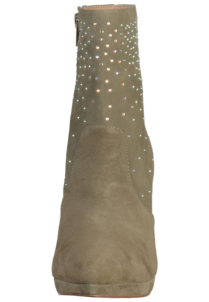 Buffalo Stiefelette Leder Grau