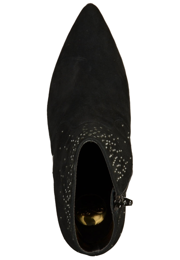 Buffalo Stiefelette Leder Schwarz