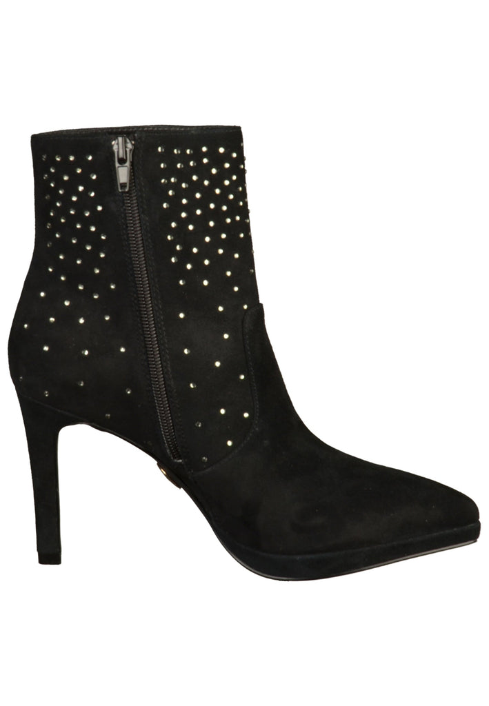 Buffalo Stiefelette Leder Schwarz