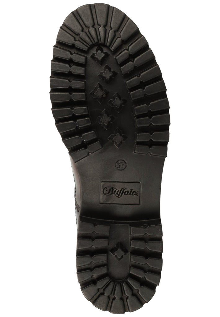 Buffalo Stiefelette Leder/Textil Bordeaux