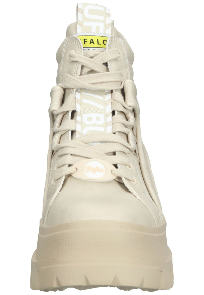 Buffalo Stiefelette Lederimitat Beige