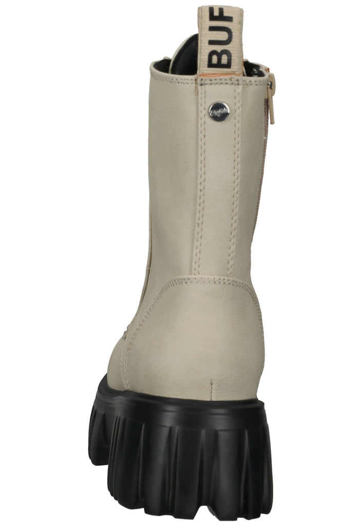 Buffalo Stiefelette Lederimitat Cream