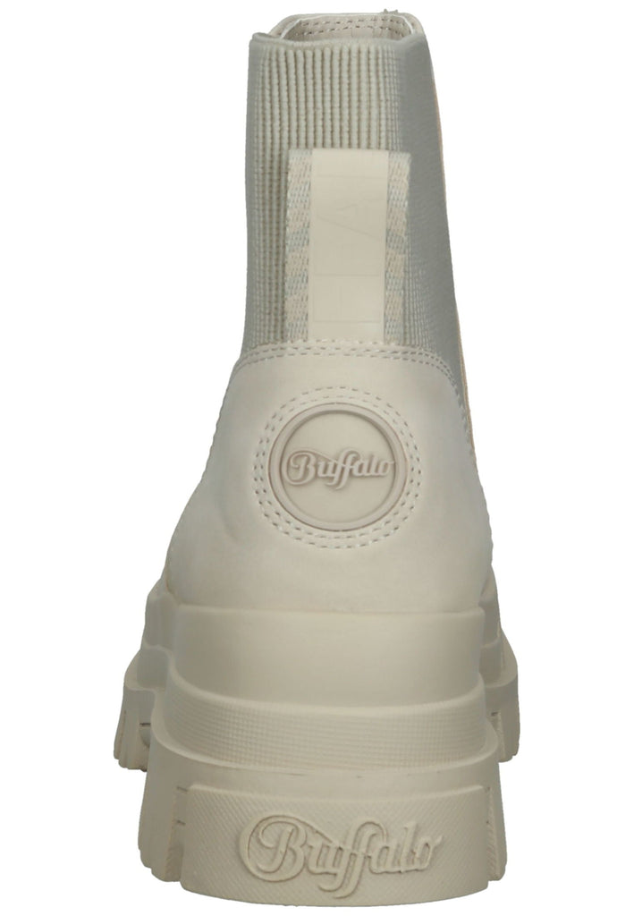 Buffalo Stiefelette Lederimitat Cream