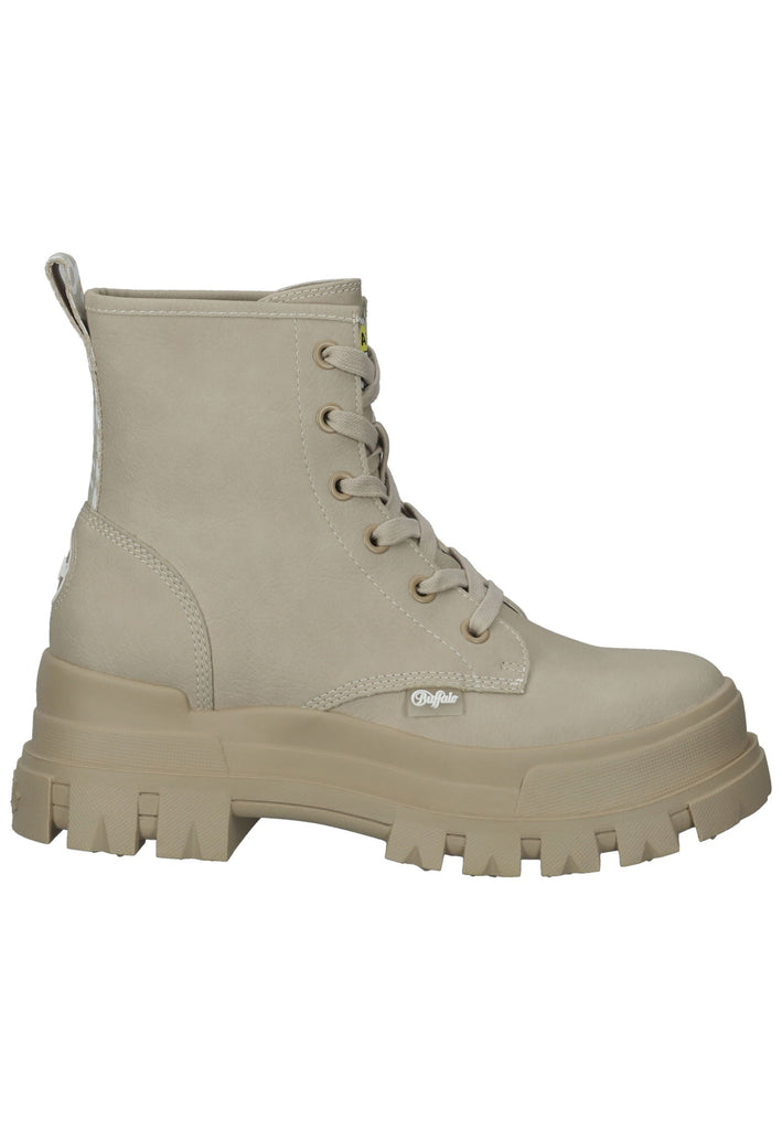 Buffalo Stiefelette Lederimitat Cream