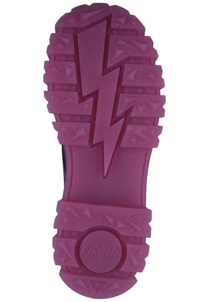 Buffalo Stiefelette Lederimitat Lila