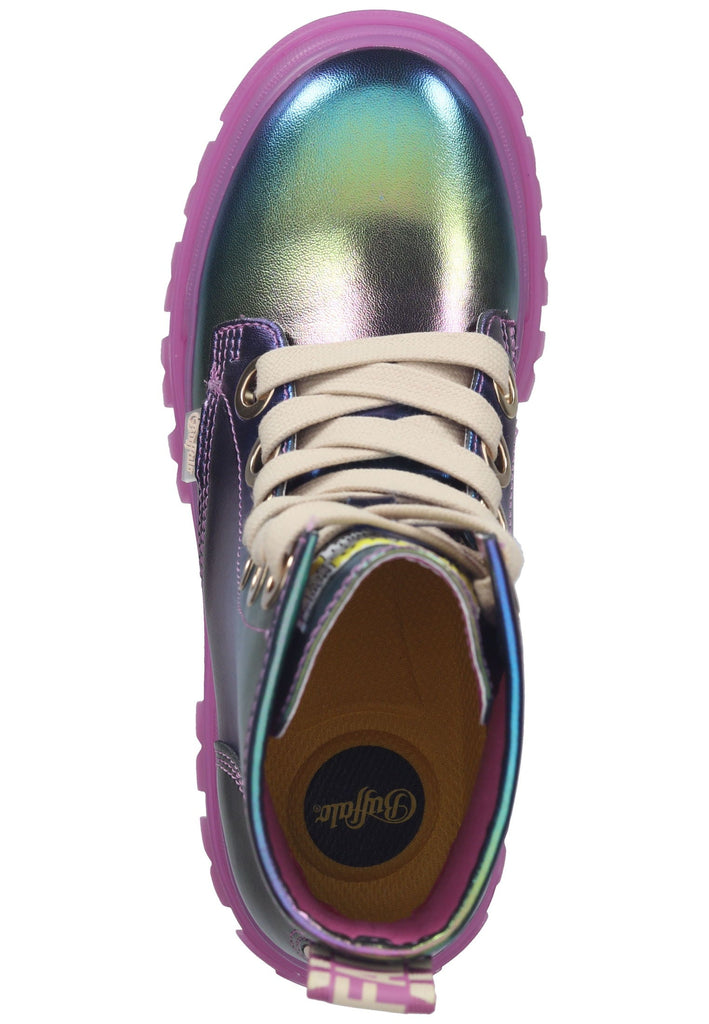 Buffalo Stiefelette Lederimitat Lila