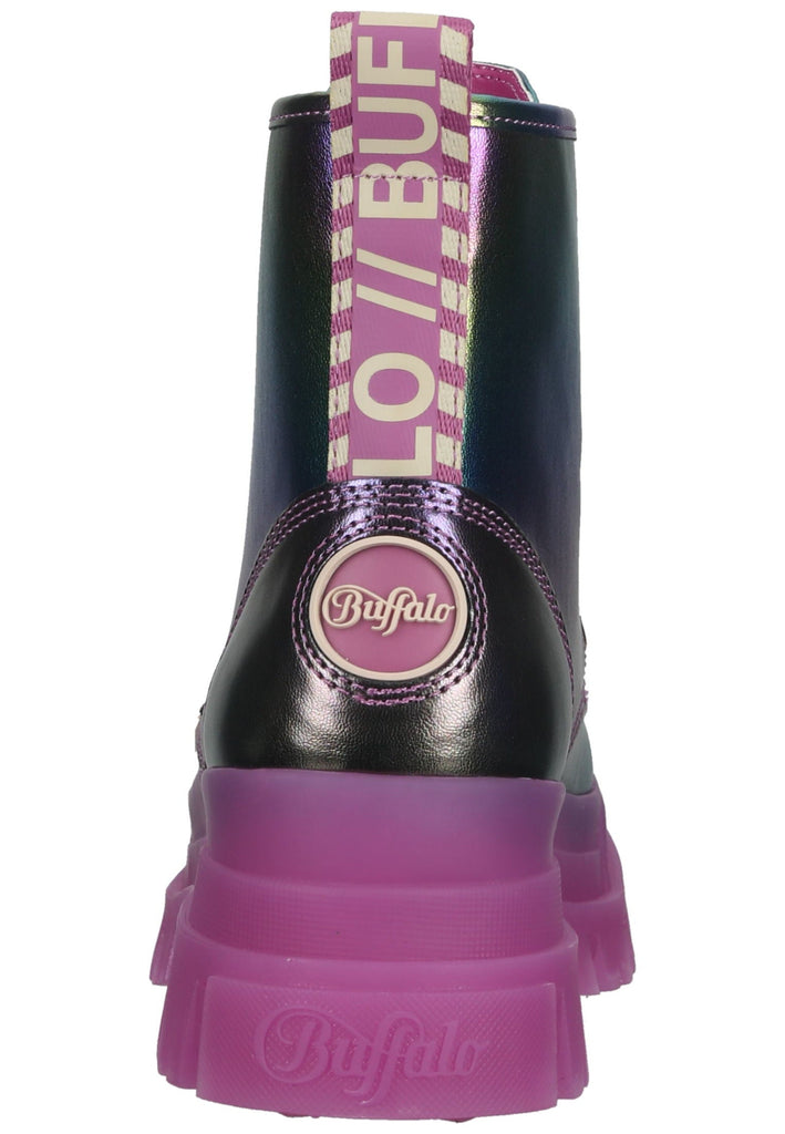 Buffalo Stiefelette Lederimitat Lila