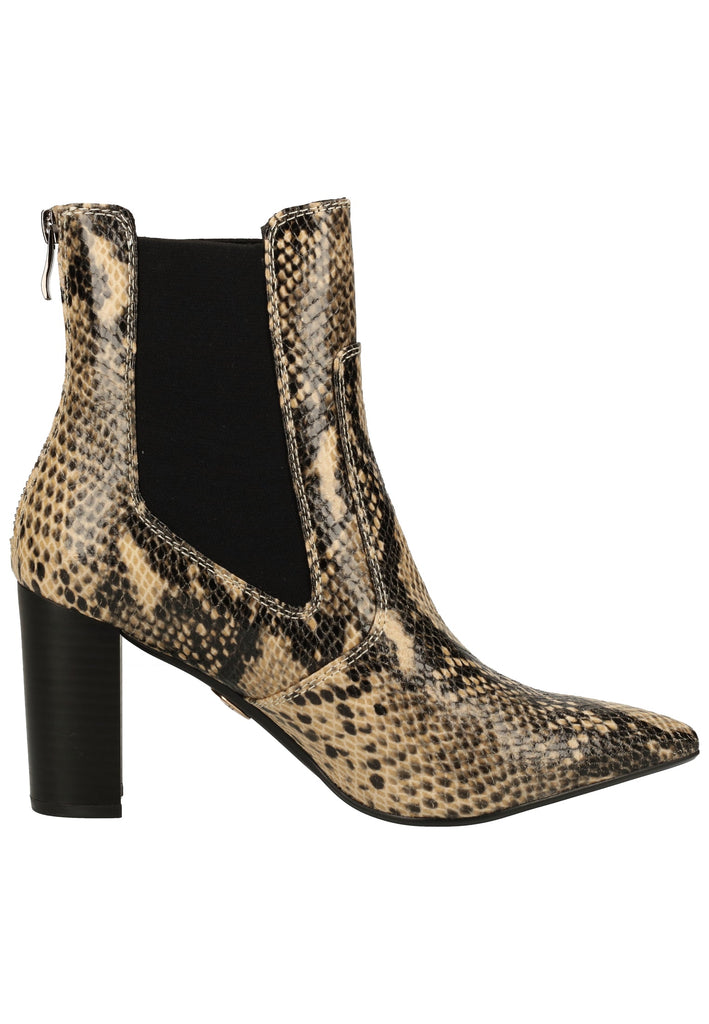 Buffalo Stiefelette Lederimitat Natural