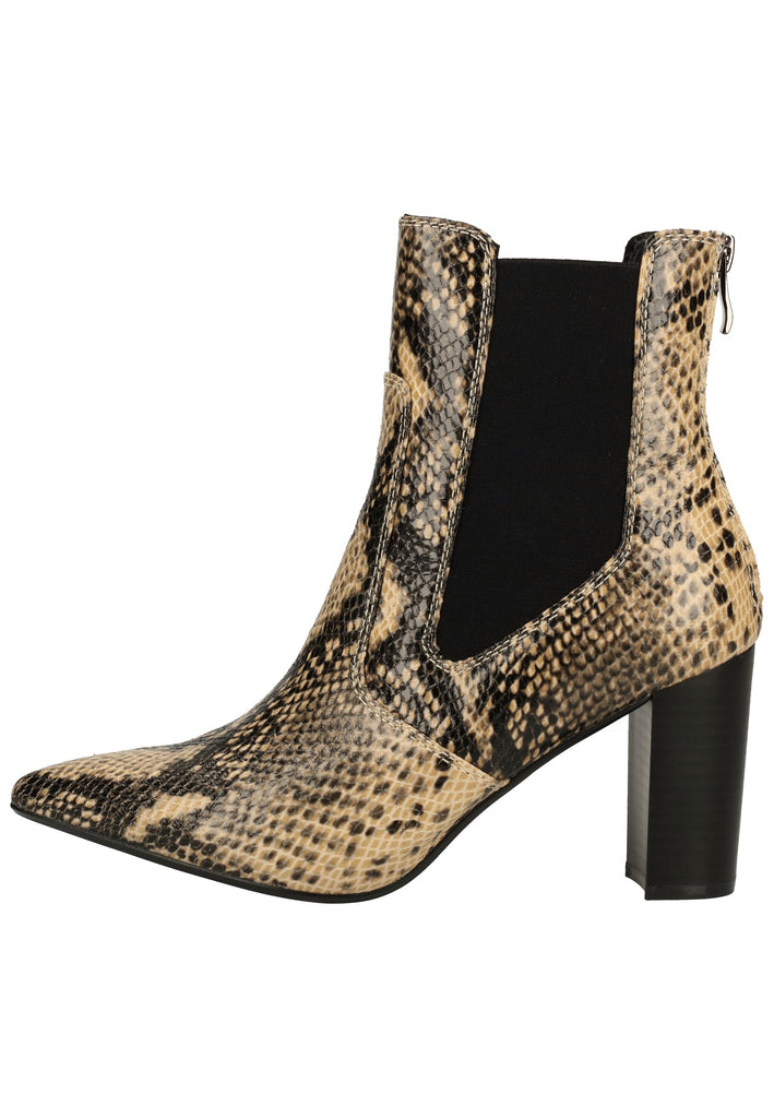 Buffalo Stiefelette Lederimitat Natural