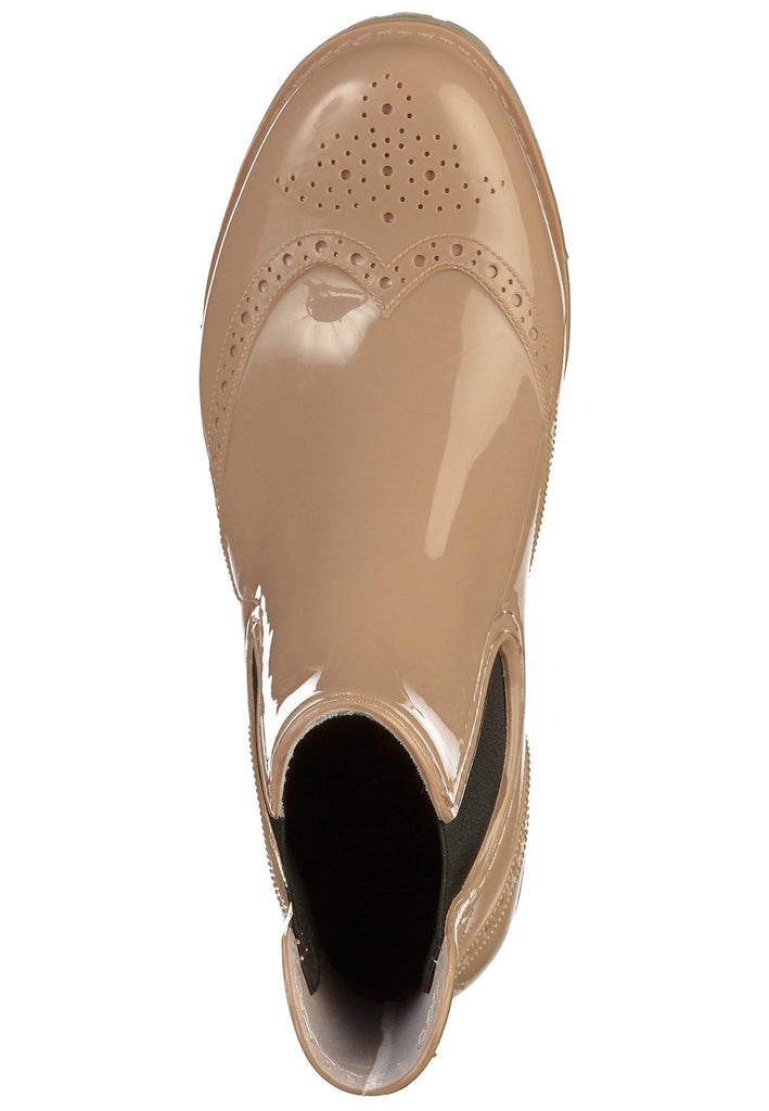 Buffalo Stiefelette Lederimitat Nude