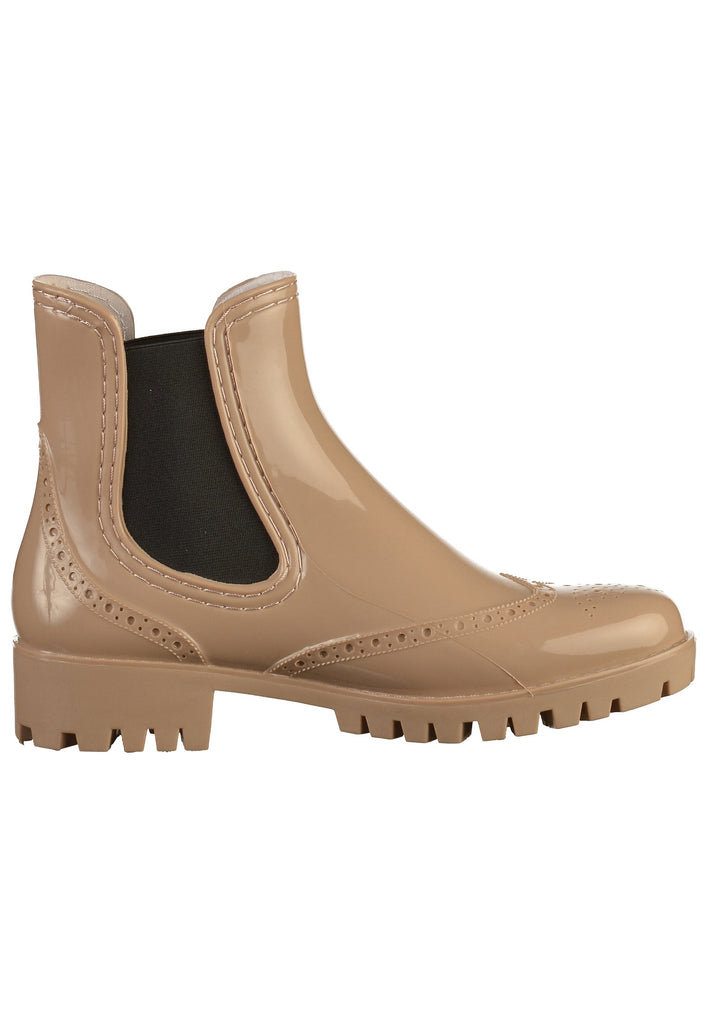Buffalo Stiefelette Lederimitat Nude
