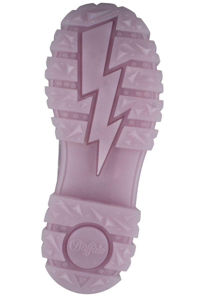Buffalo Stiefelette Lederimitat Rosa