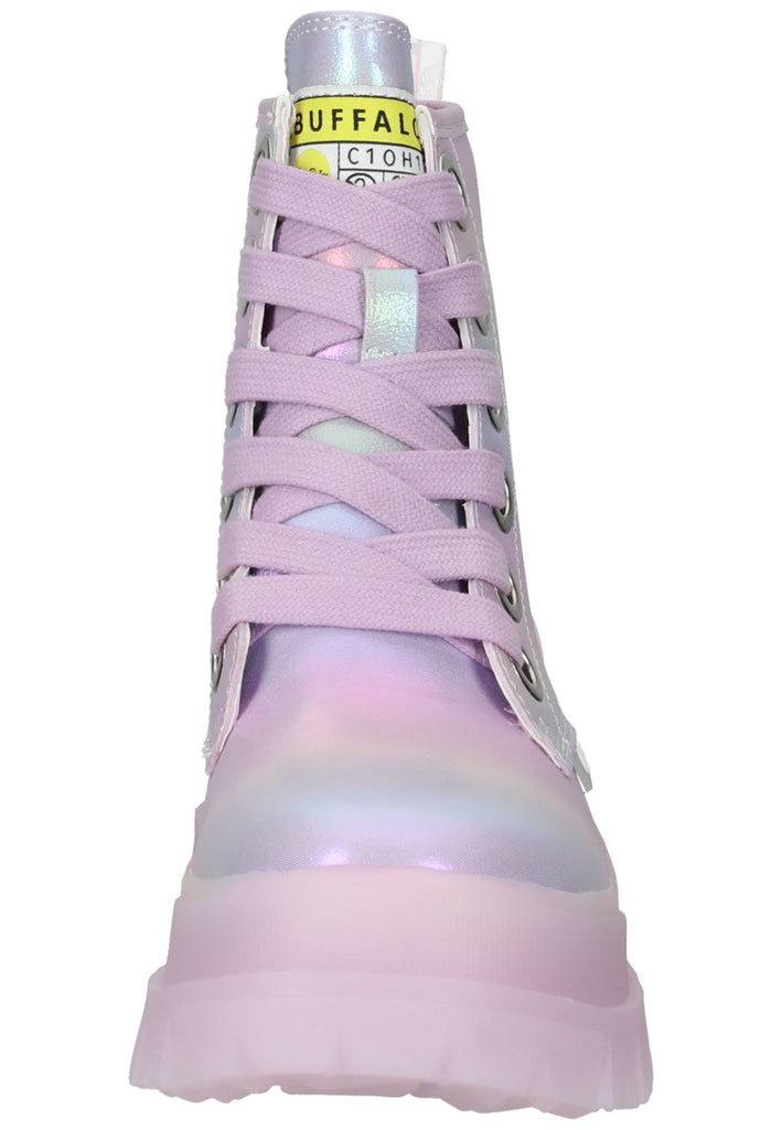 Buffalo Stiefelette Lederimitat Rosa