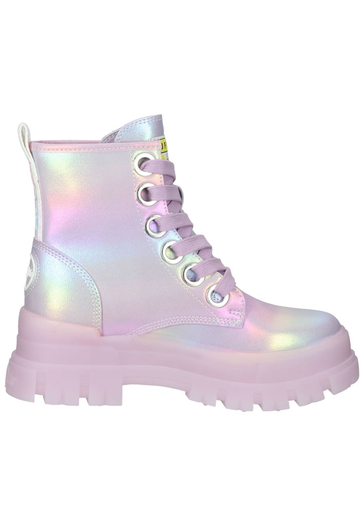 Buffalo Stiefelette Lederimitat Rosa