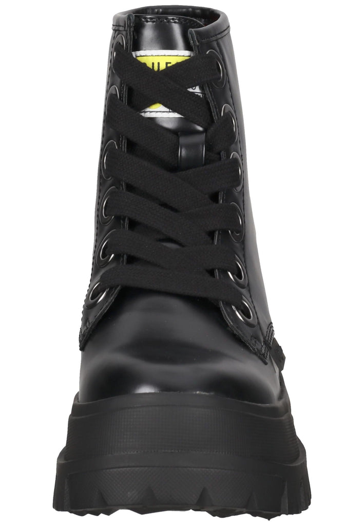 Buffalo Stiefelette Lederimitat Schwarz