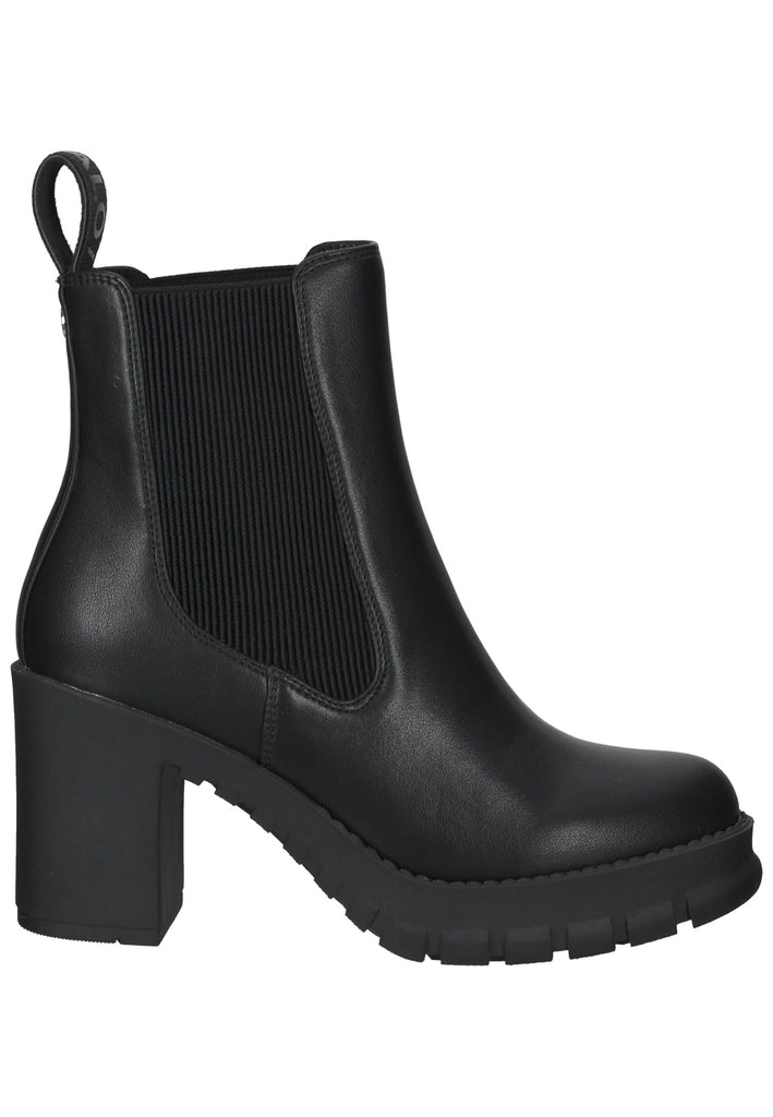 Buffalo Stiefelette Lederimitat Schwarz