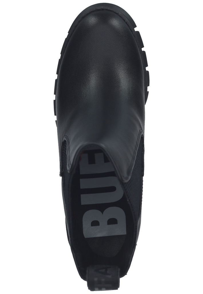 Buffalo Stiefelette Lederimitat Schwarz
