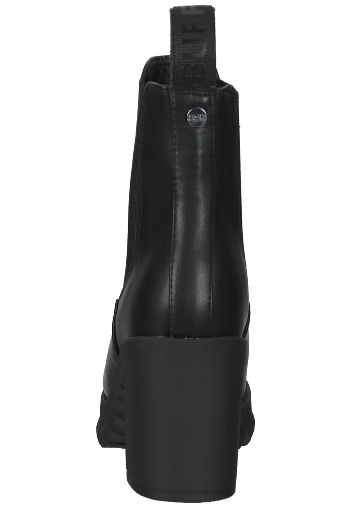 Buffalo Stiefelette Lederimitat Schwarz