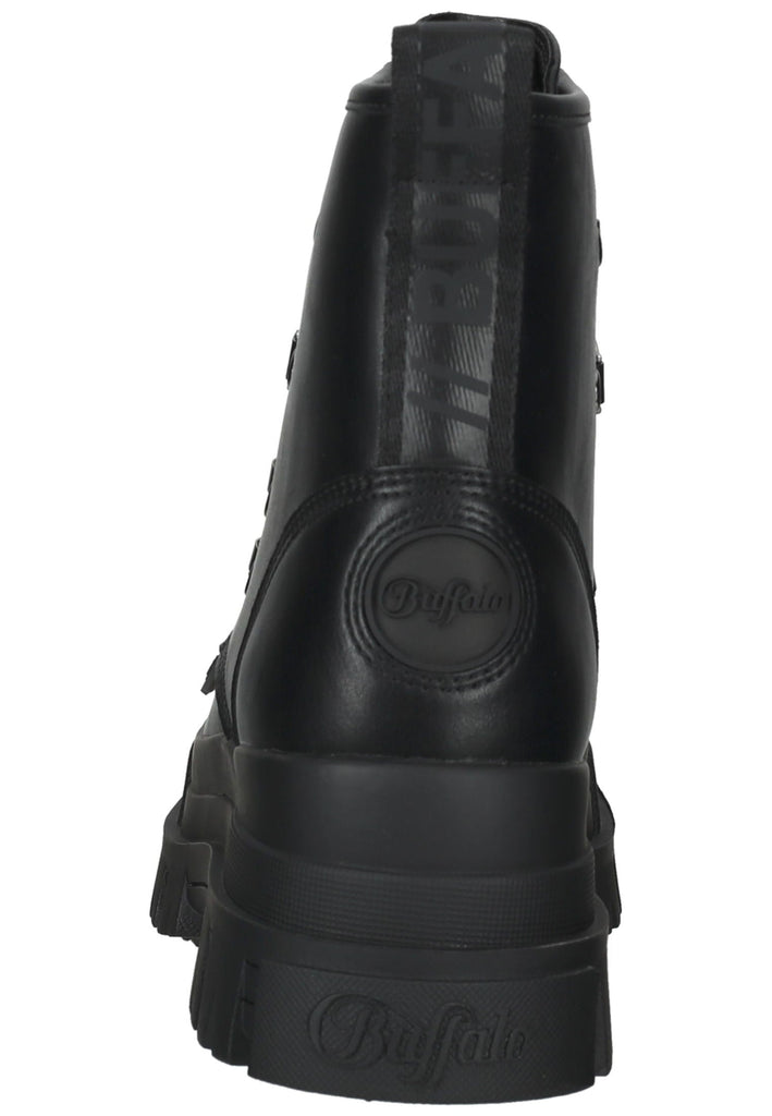 Buffalo Stiefelette Lederimitat Schwarz