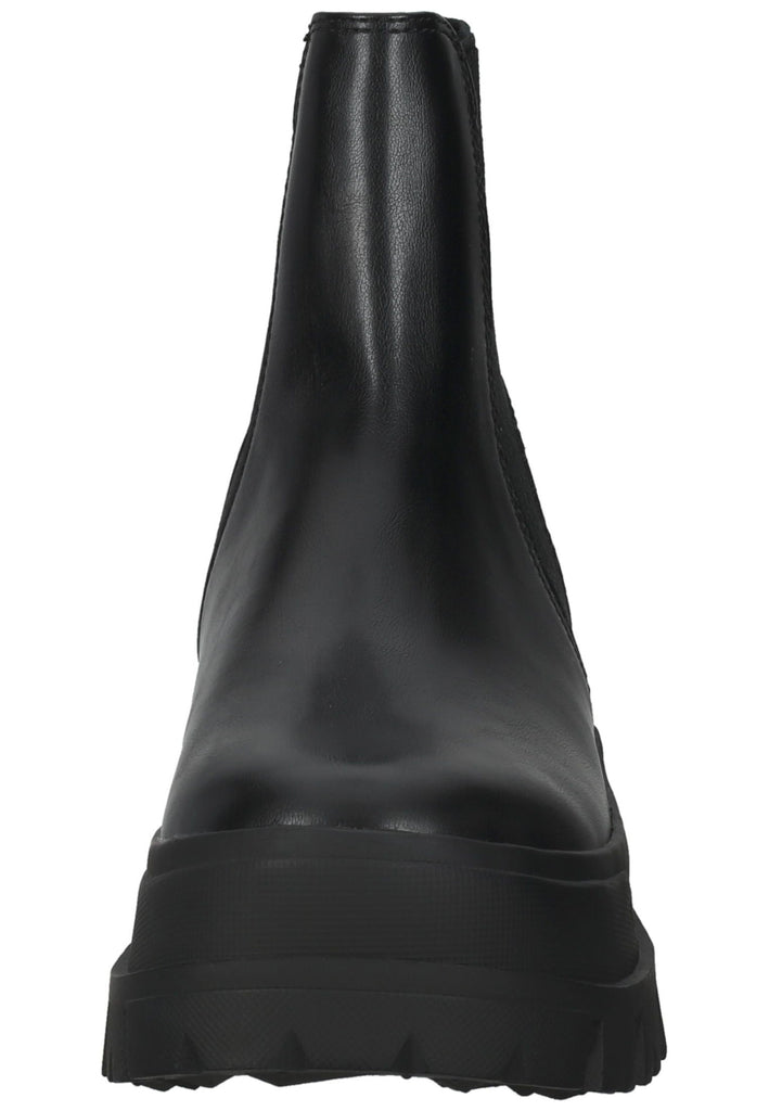 Buffalo Stiefelette Lederimitat Schwarz