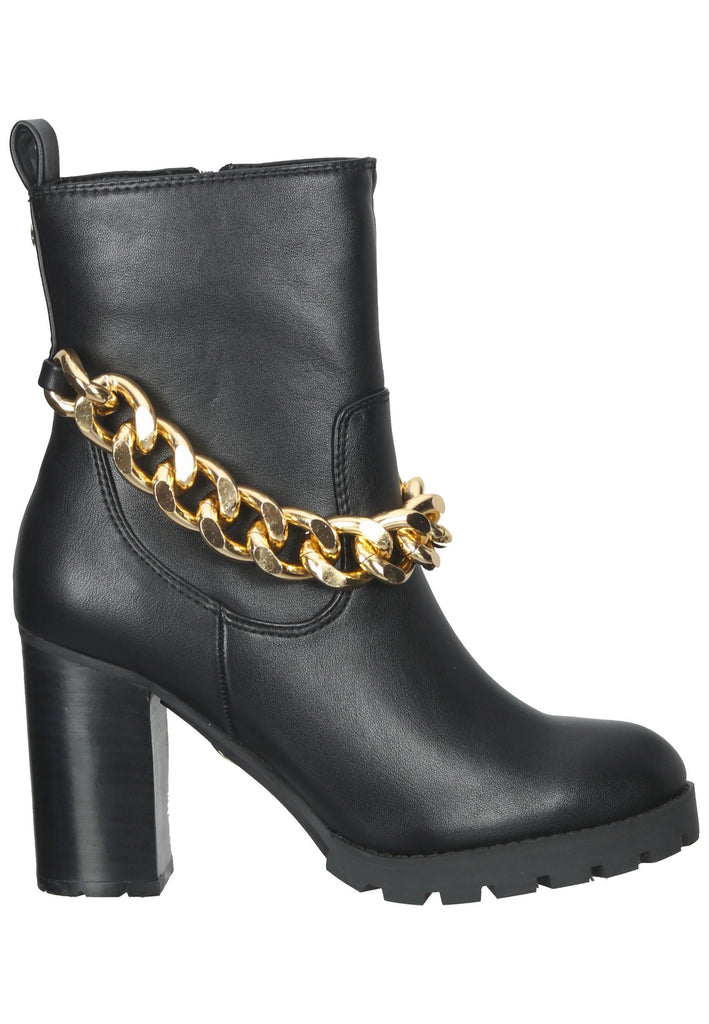 Buffalo Stiefelette Lederimitat Schwarz