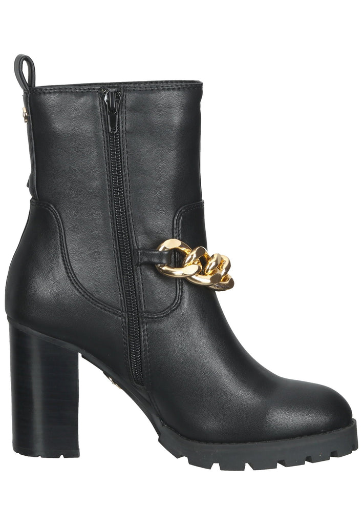 Buffalo Stiefelette Lederimitat Schwarz