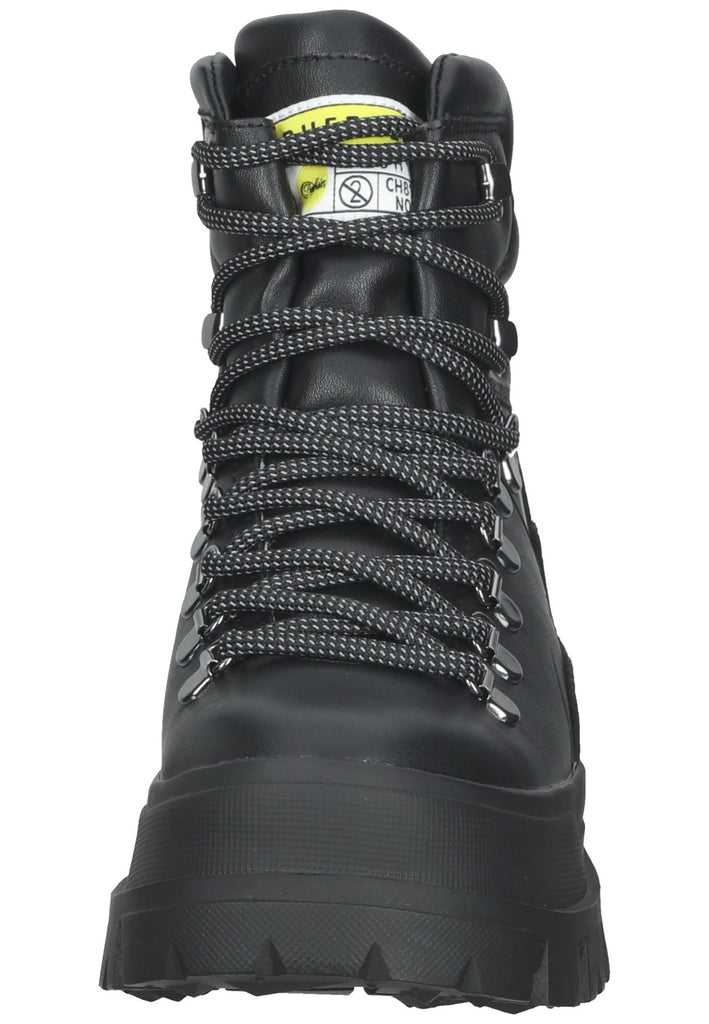 Buffalo Stiefelette Lederimitat Schwarz