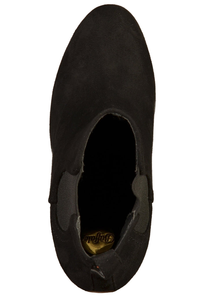 Buffalo Stiefelette Lederimitat Schwarz