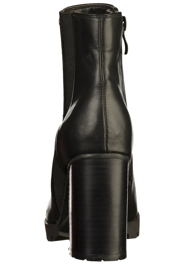 Buffalo Stiefelette Lederimitat Schwarz