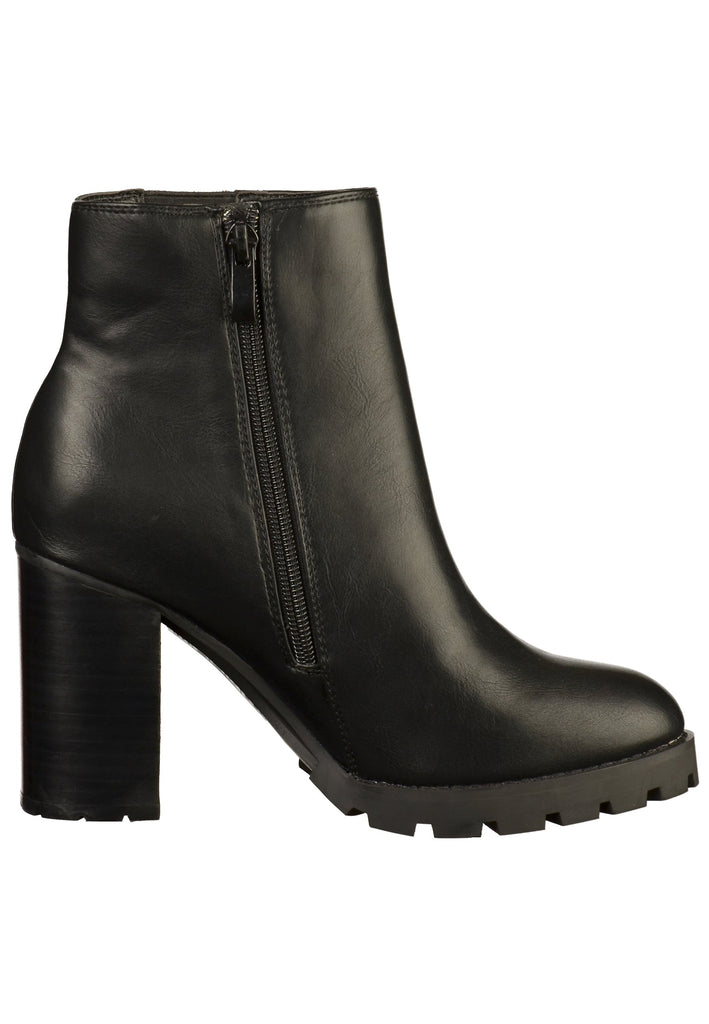 Buffalo Stiefelette Lederimitat Schwarz