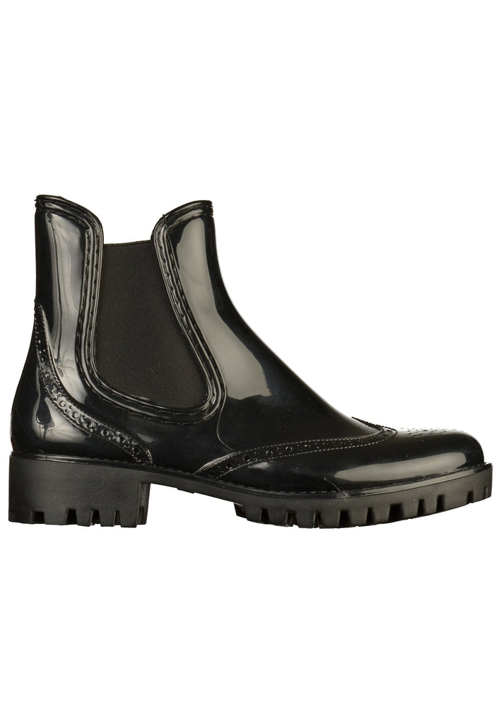 Buffalo Stiefelette Lederimitat Schwarz