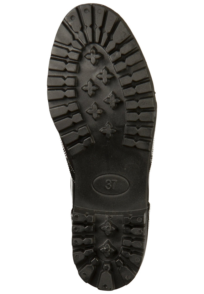 Buffalo Stiefelette Lederimitat Schwarz