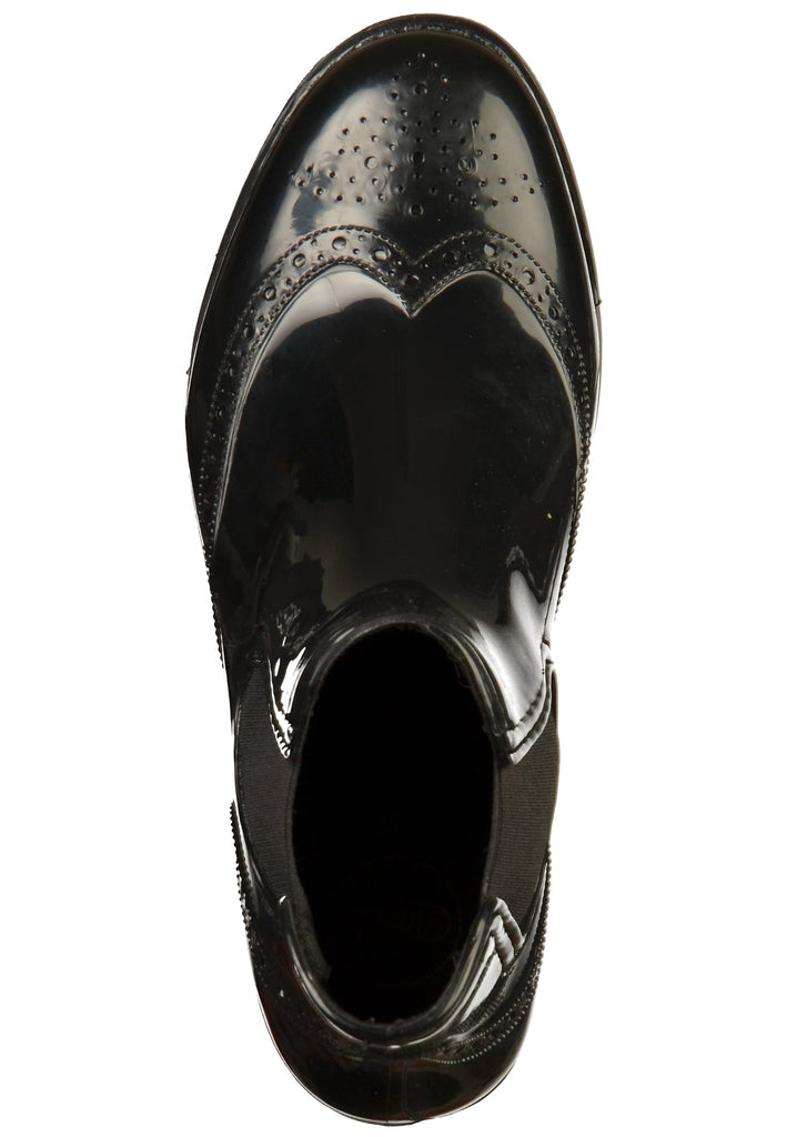 Buffalo Stiefelette Lederimitat Schwarz