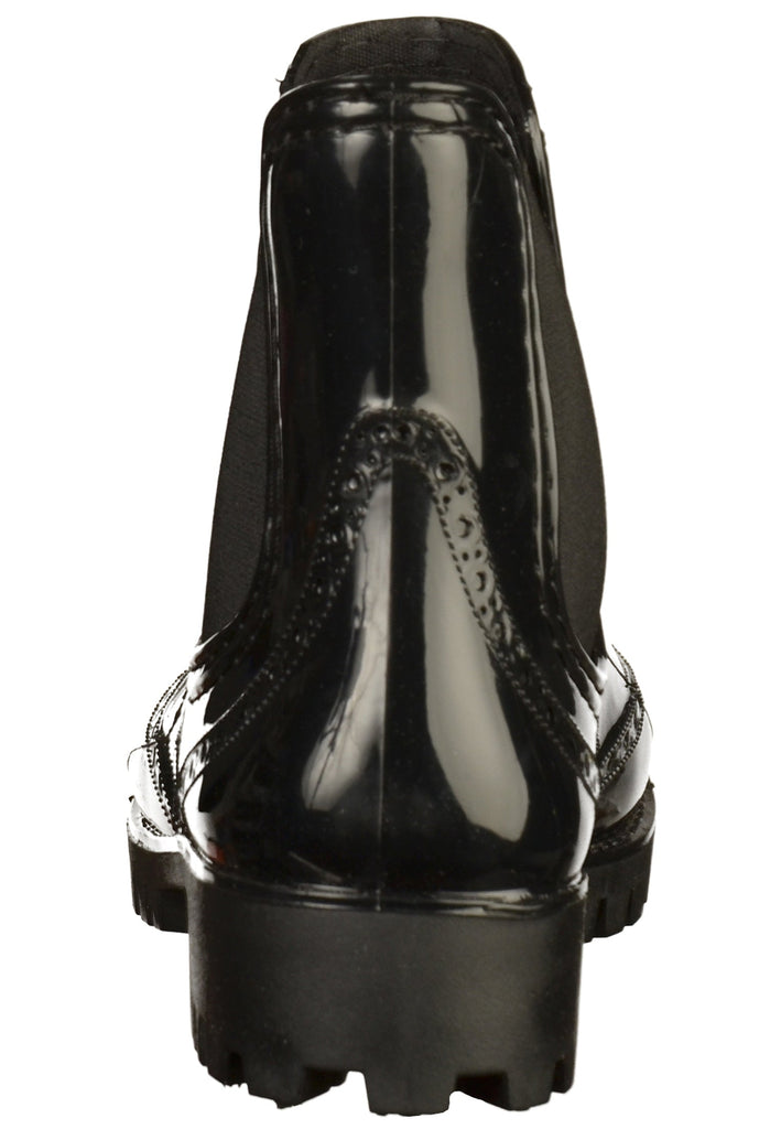 Buffalo Stiefelette Lederimitat Schwarz