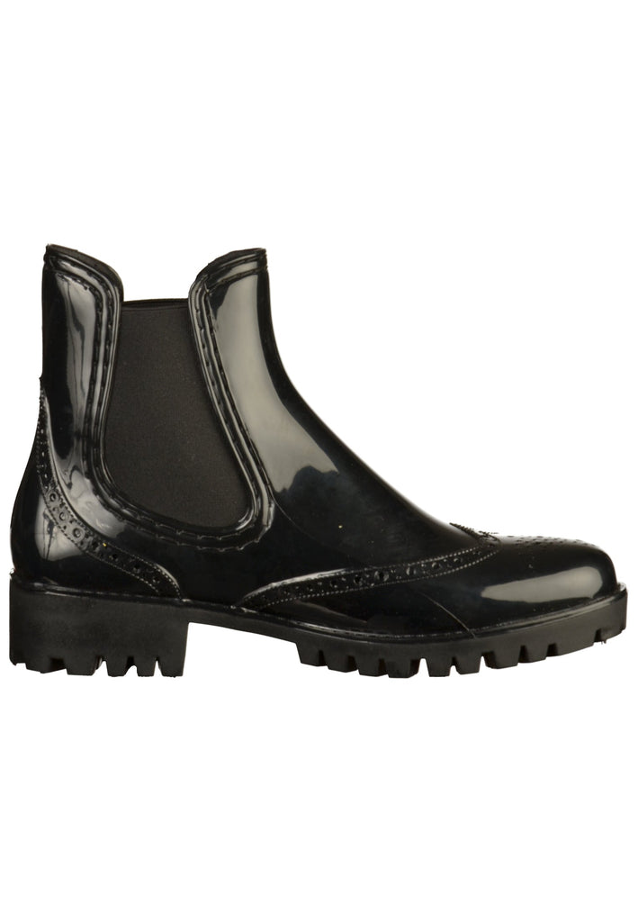 Buffalo Stiefelette Lederimitat Schwarz