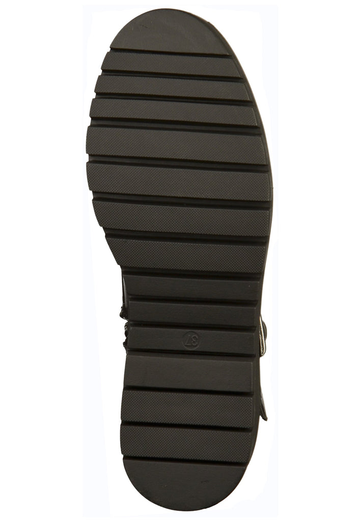 Buffalo Stiefelette Lederimitat Schwarz