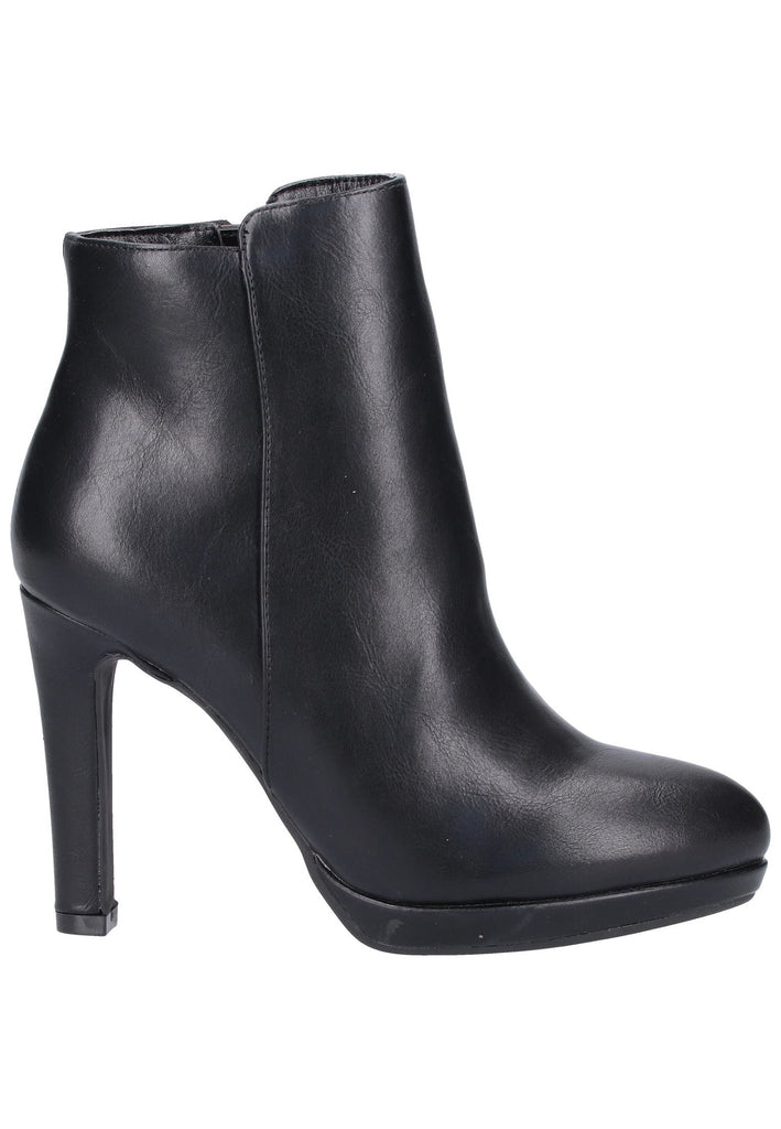 Buffalo Stiefelette Lederimitat Schwarz