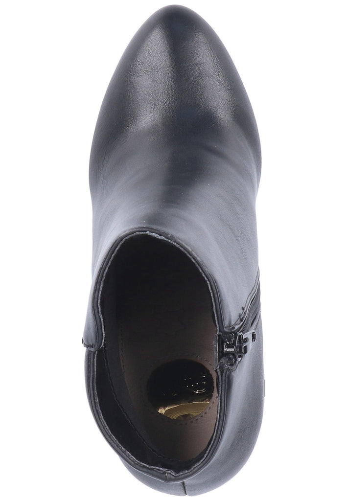 Buffalo Stiefelette Lederimitat Schwarz