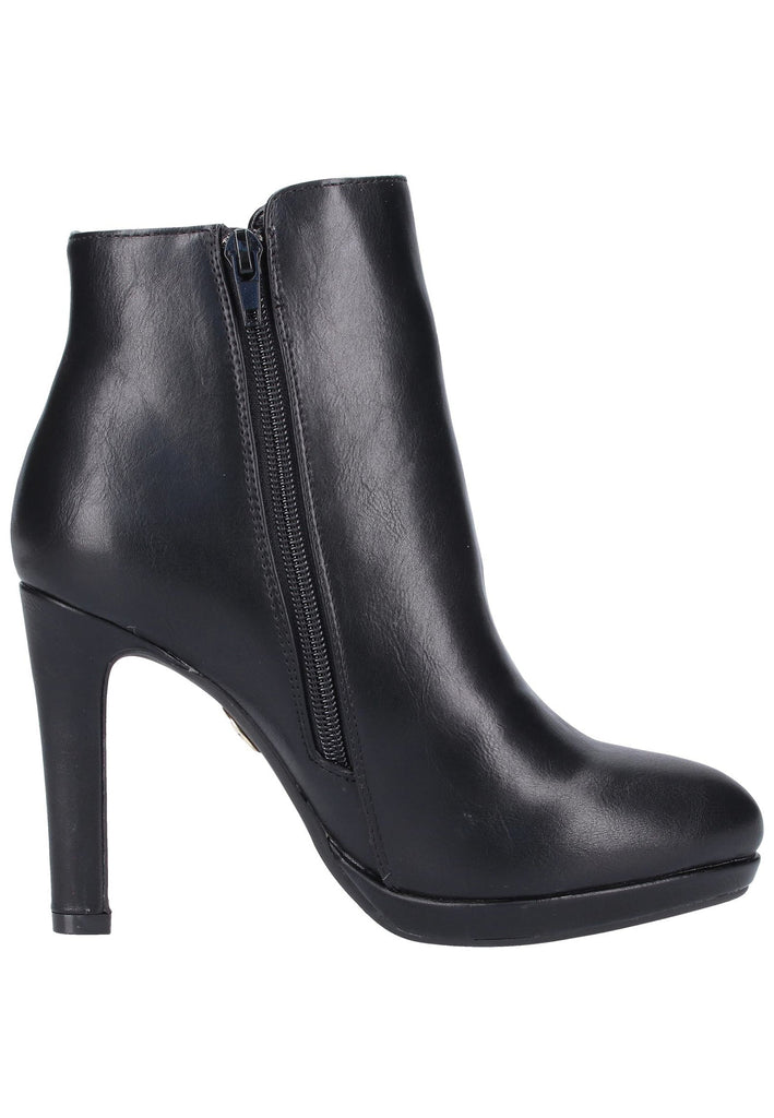 Buffalo Stiefelette Lederimitat Schwarz