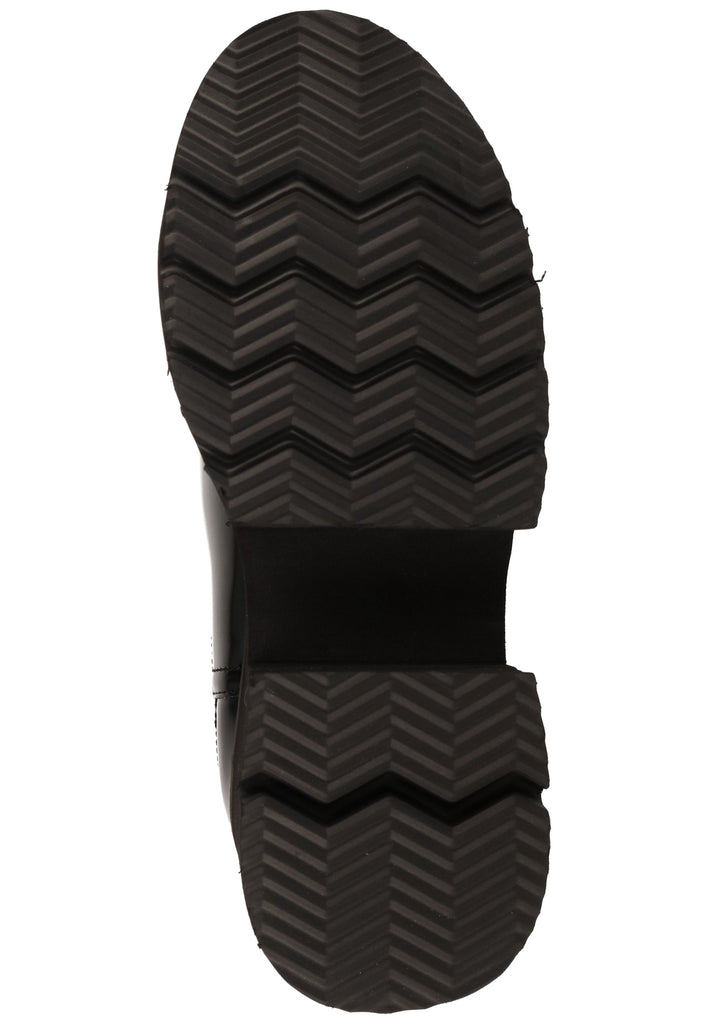 Buffalo Stiefelette Lederimitat Schwarz