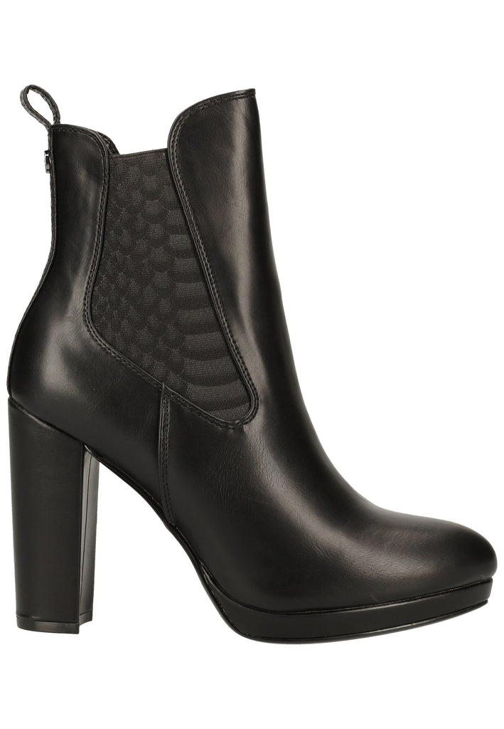 Buffalo Stiefelette Lederimitat Schwarz