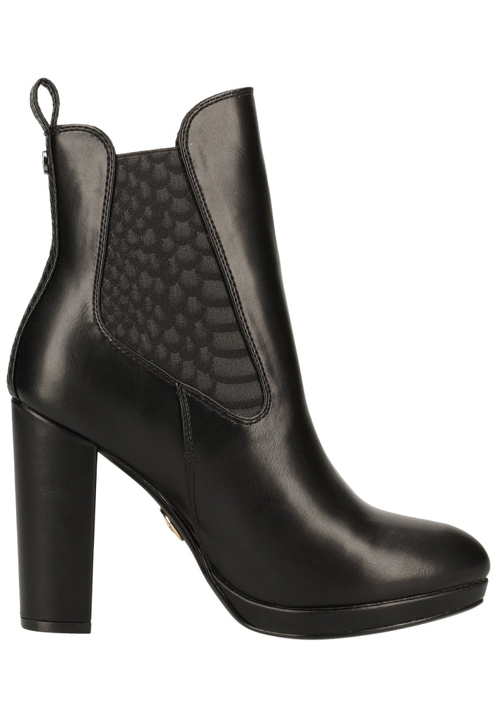 Buffalo Stiefelette Lederimitat Schwarz