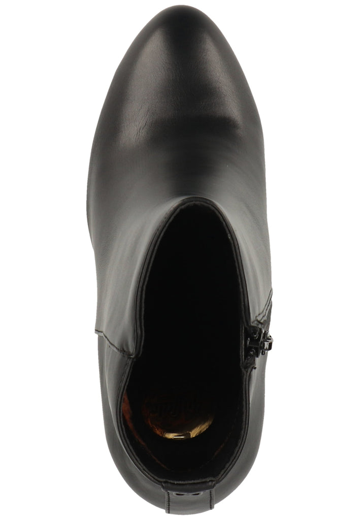 Buffalo Stiefelette Lederimitat Schwarz