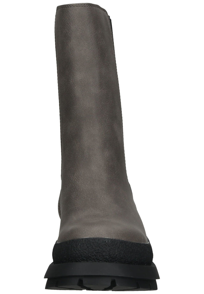 Buffalo Stiefelette Lederimitat/Textil Taupe